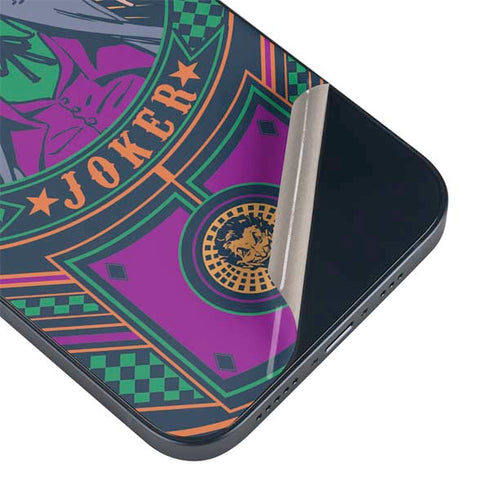 DC Comics The Joker Casino Chip iPhone 14 Plus Skin